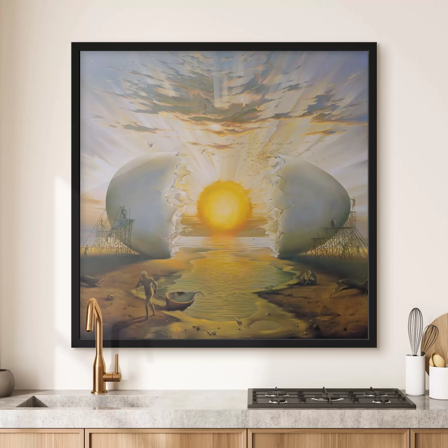 Fotobehang Geweldige bevalling f01474