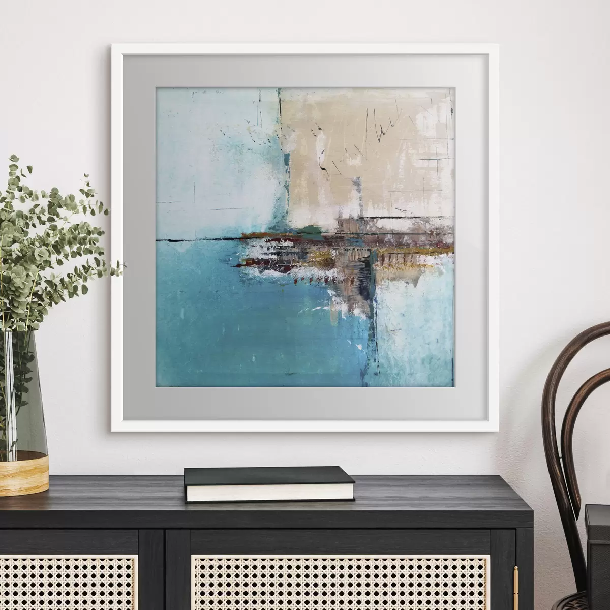 Poster Turquoise haven f01169