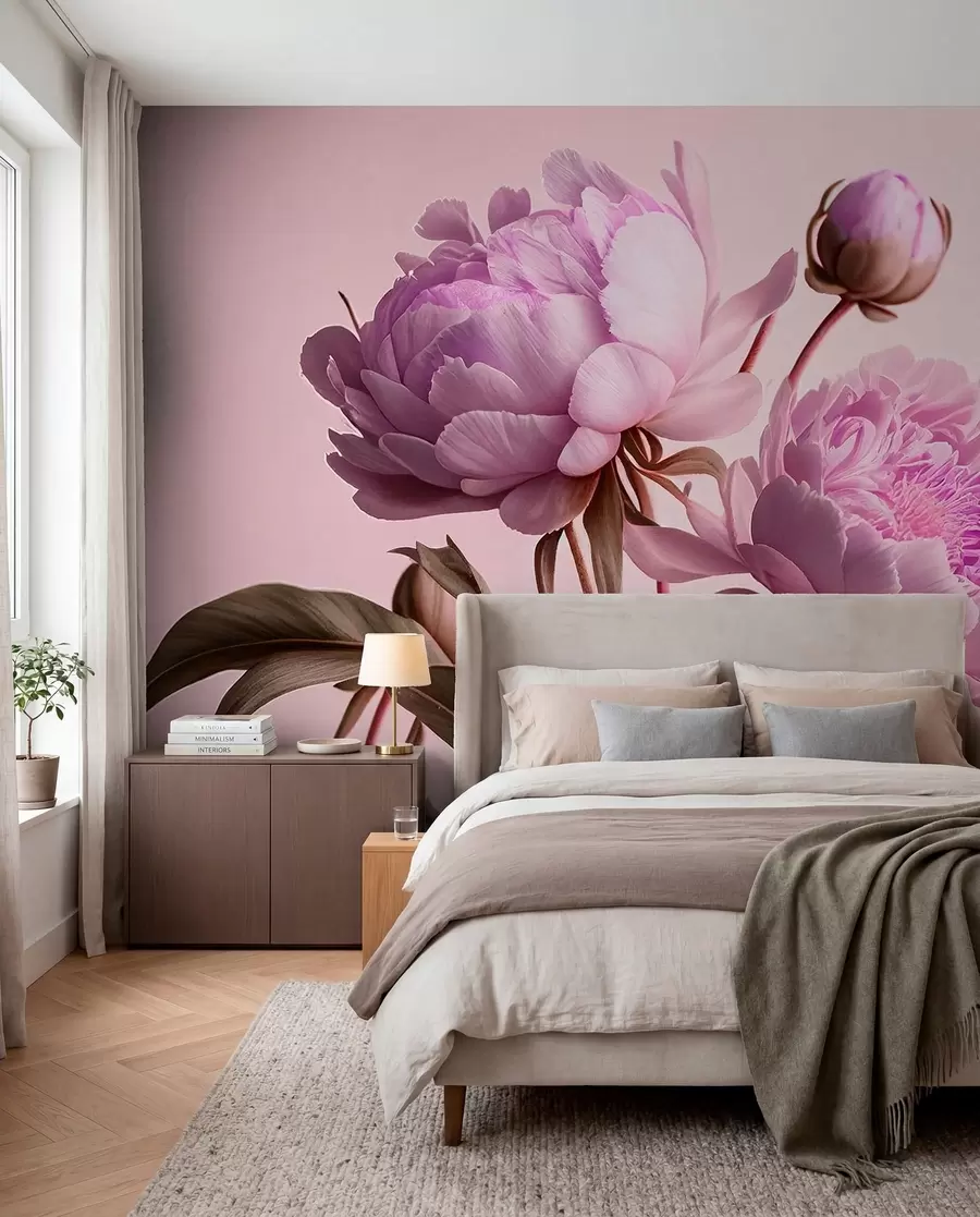 Fotobehang aquarel bloemen u70658v2