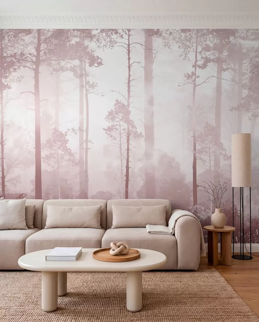 Fotobehang Roze bossluier u94439v1