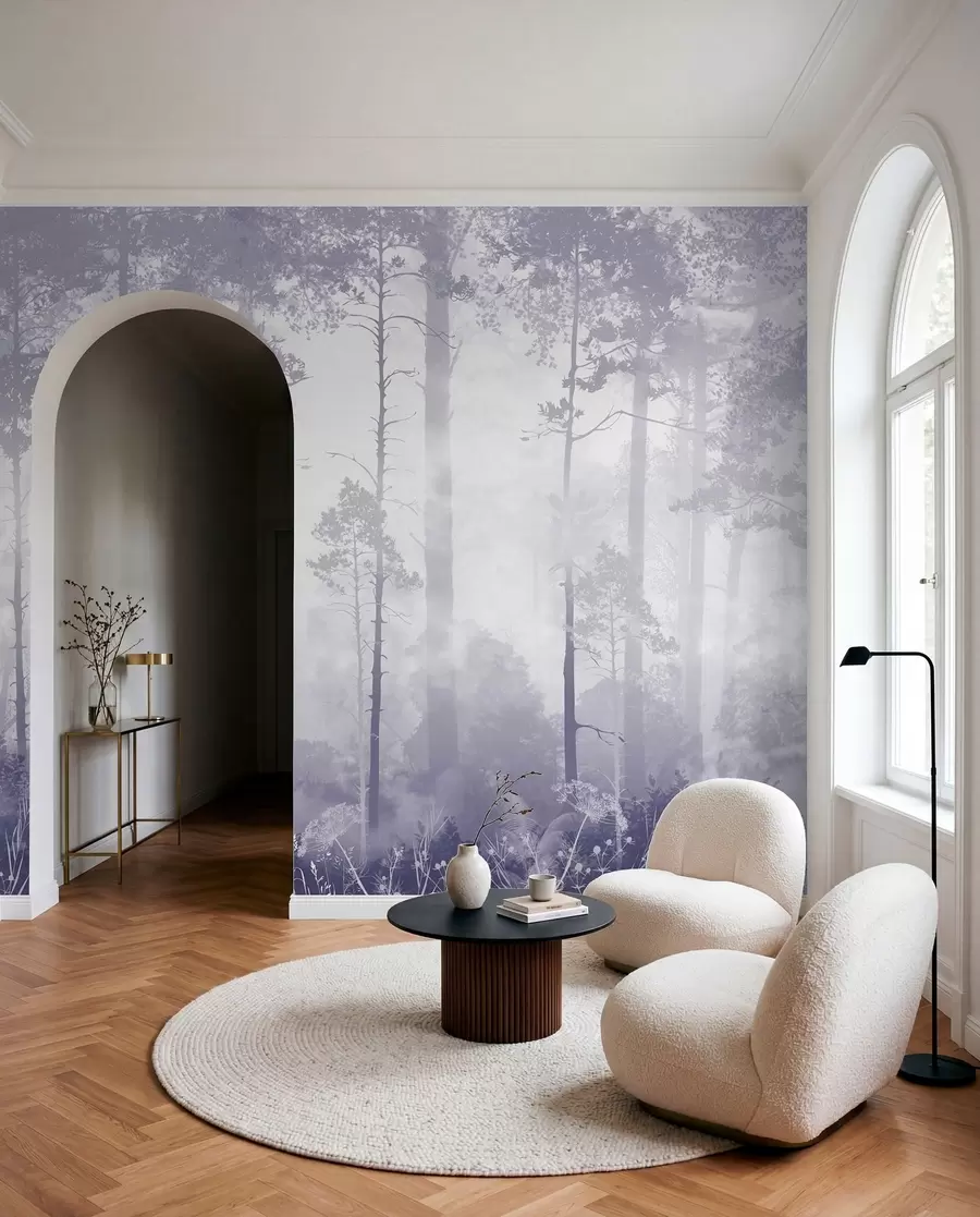 Fotobehang Lila bosnevel u94439v4