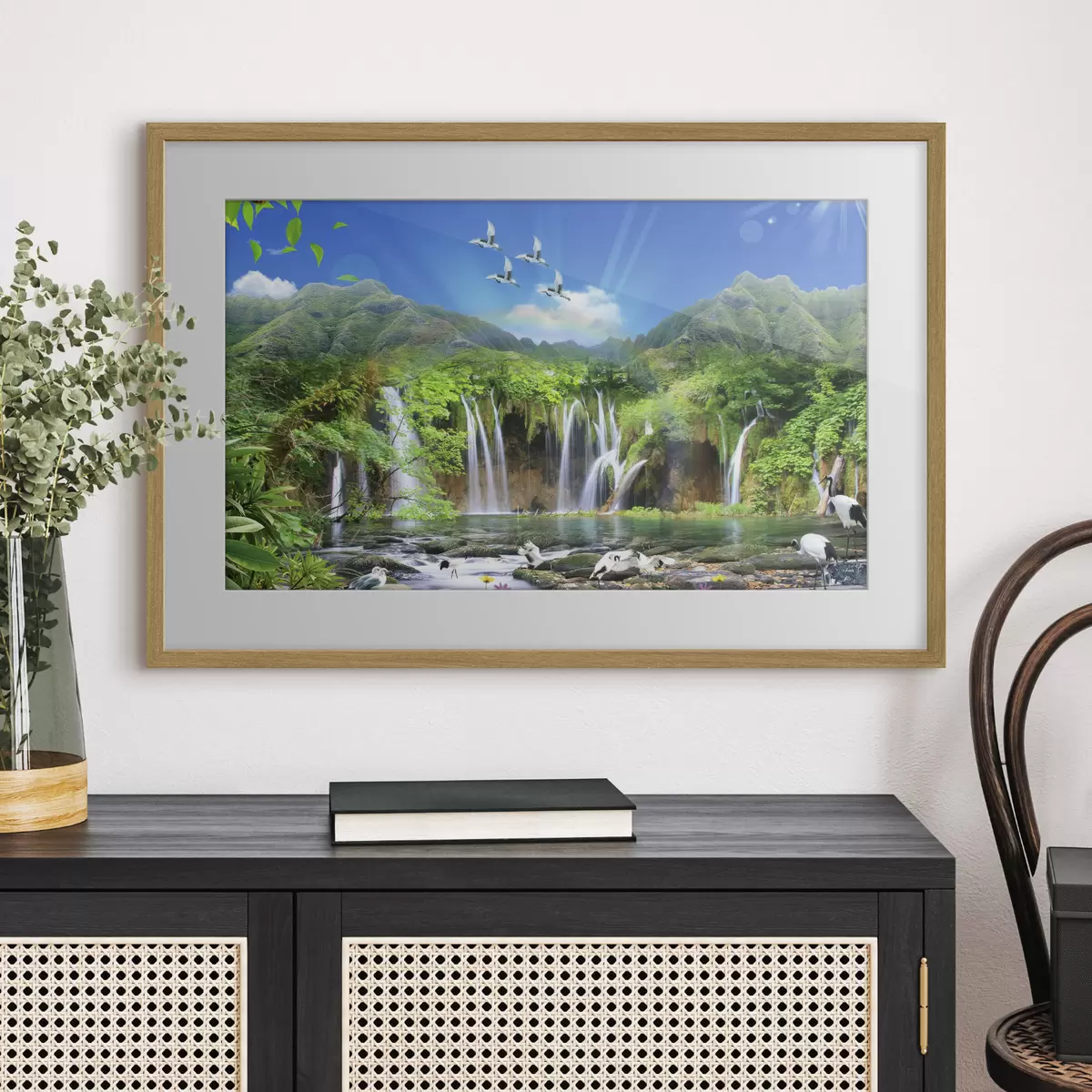 Poster De stem van watervallen f03428