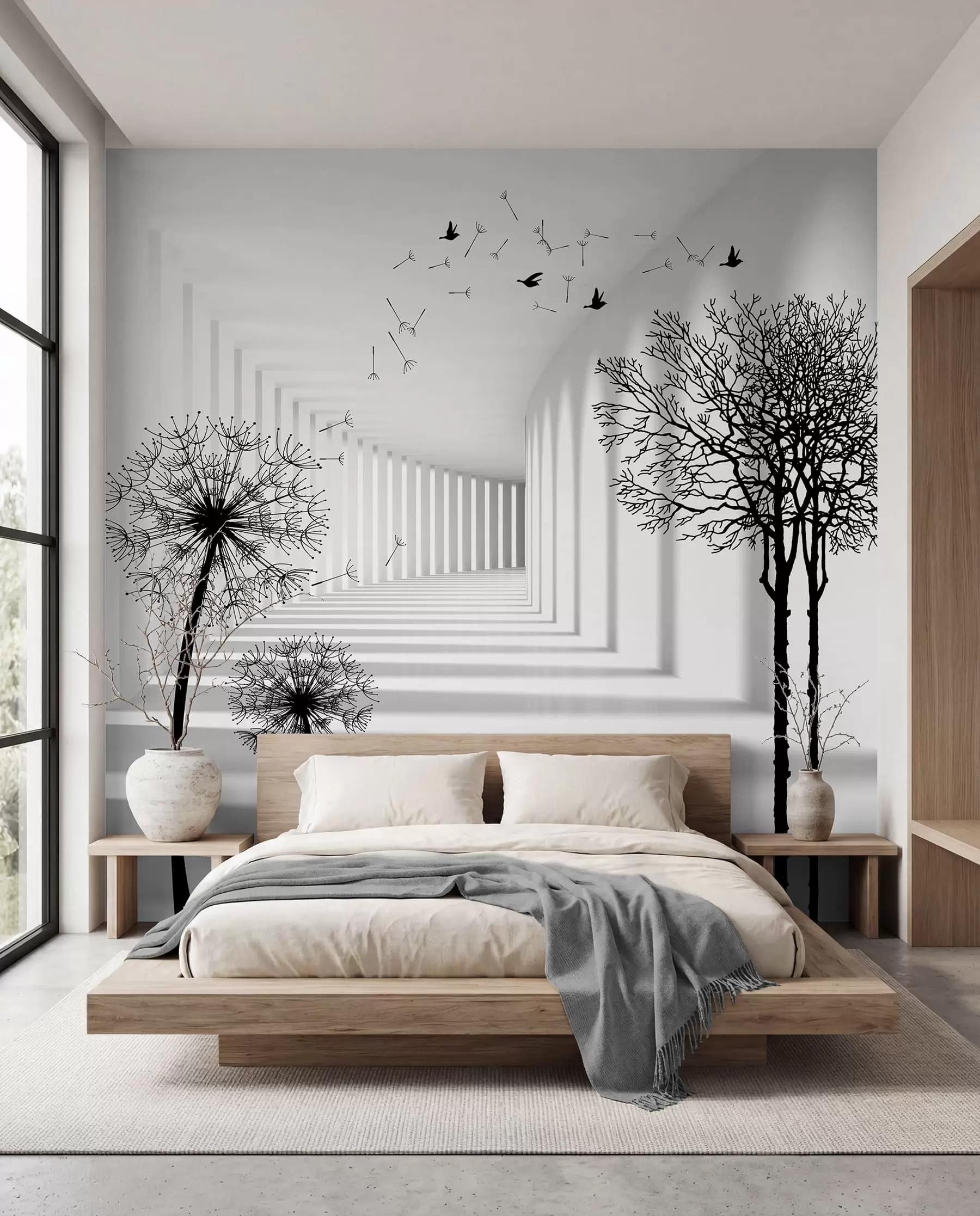 Fotobehang Diepte en licht u37803d1