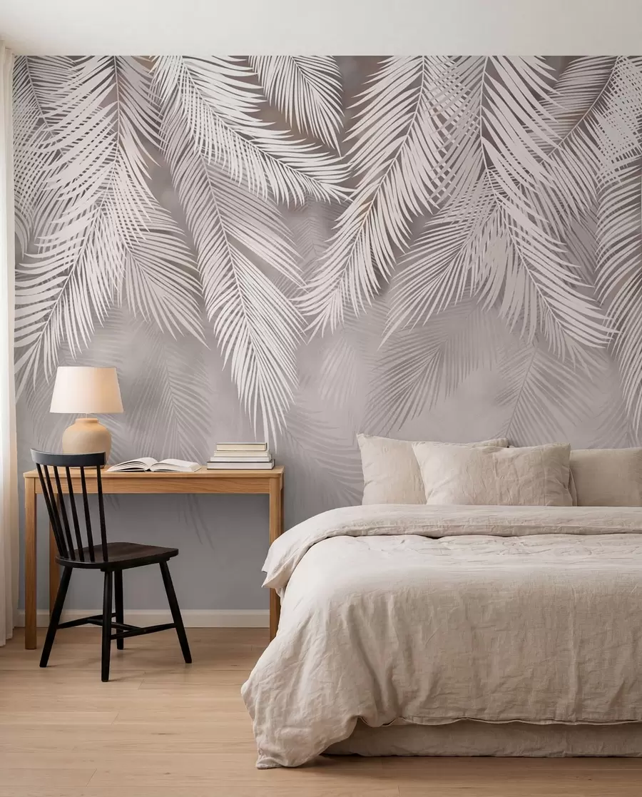 Fotobehang Delicate hangende bladeren u48556v5d2