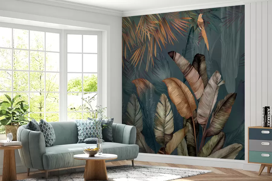 Fotobehang Bladeren u50468d1