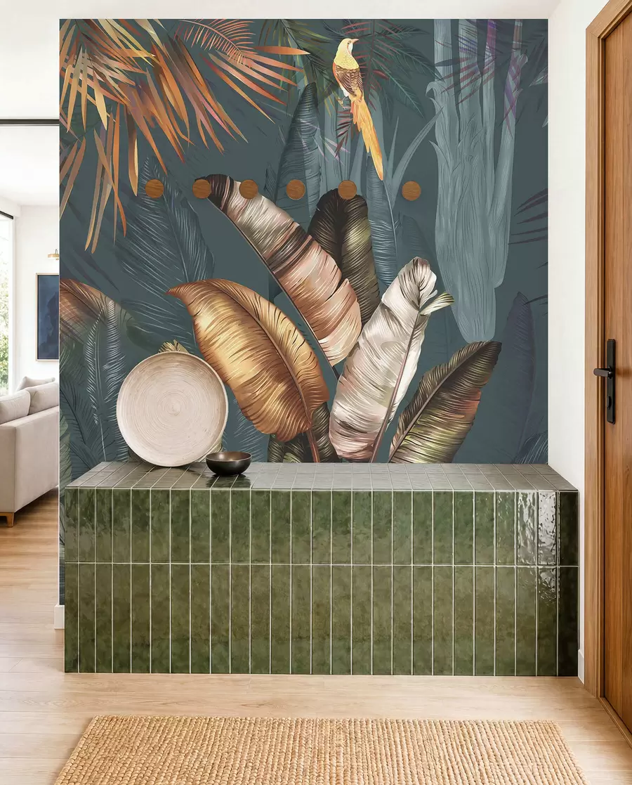 Fotobehang Bladeren u50468d1