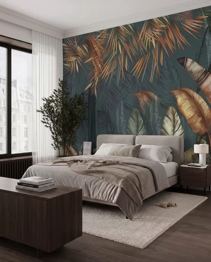 Fotobehang Bladeren u50468d2