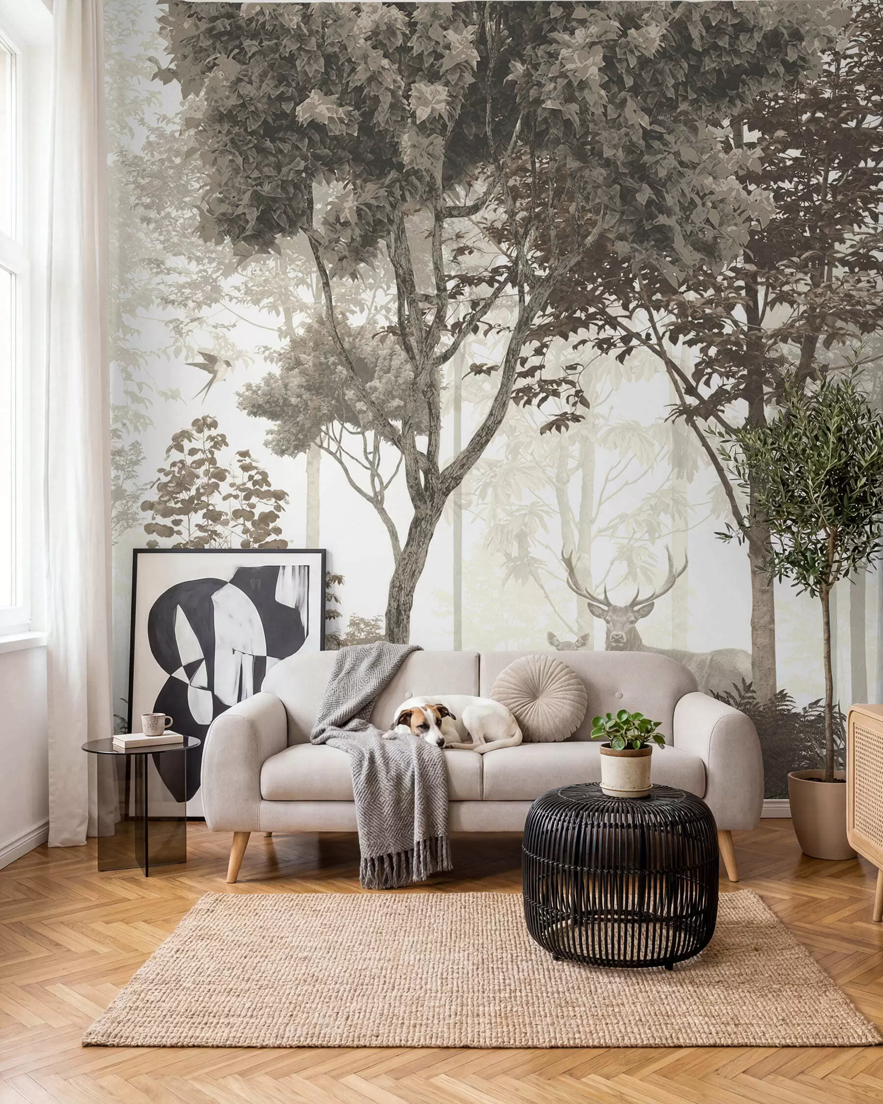 Fotobehang Magisch bos u72134d1