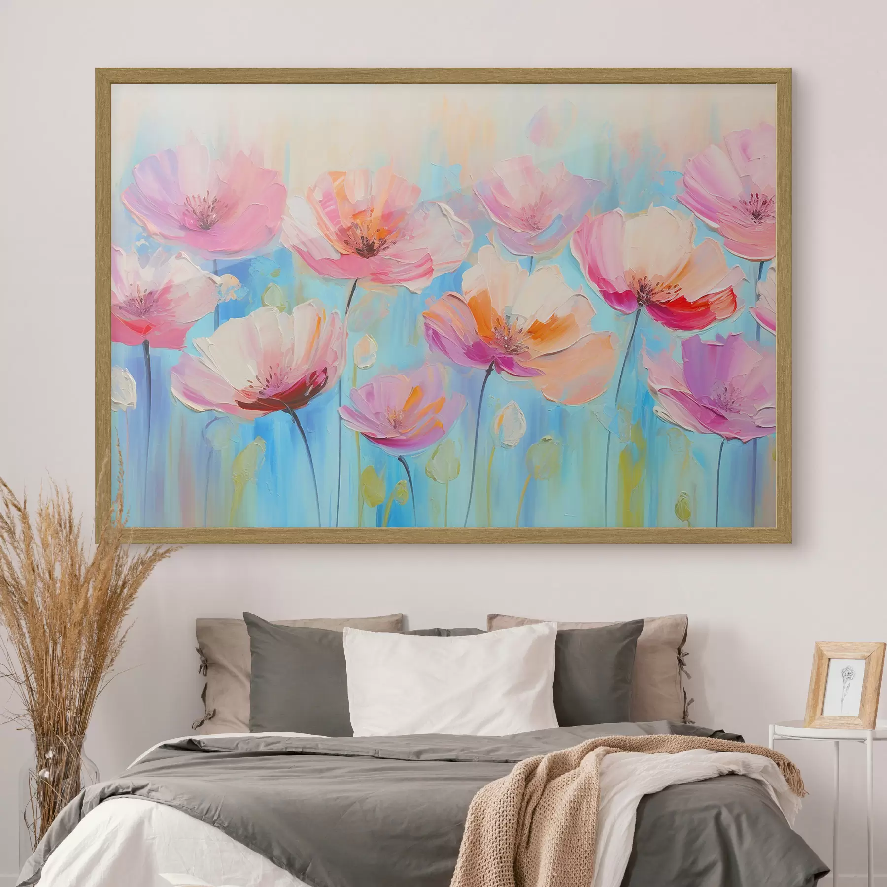 Fotobehang Aquarel bloemen f37536