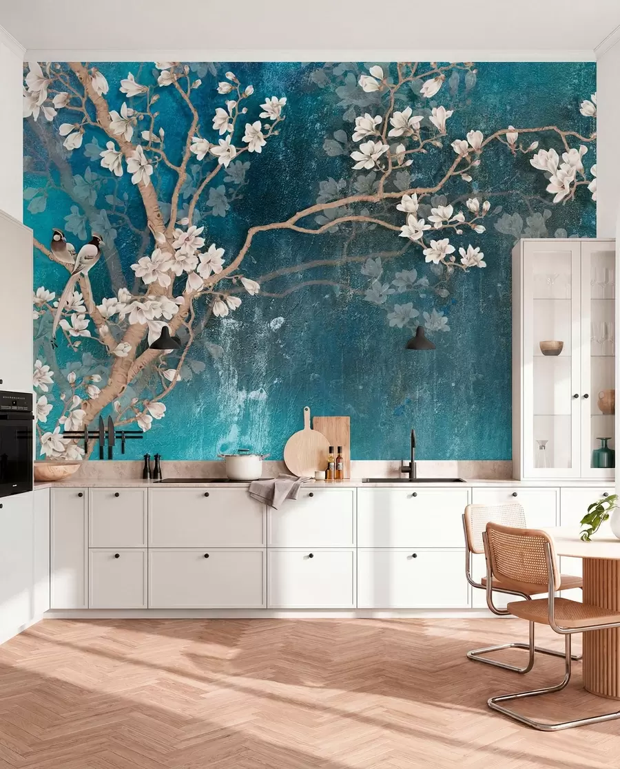 Fotobehang Bloeiende takken u12150d1
