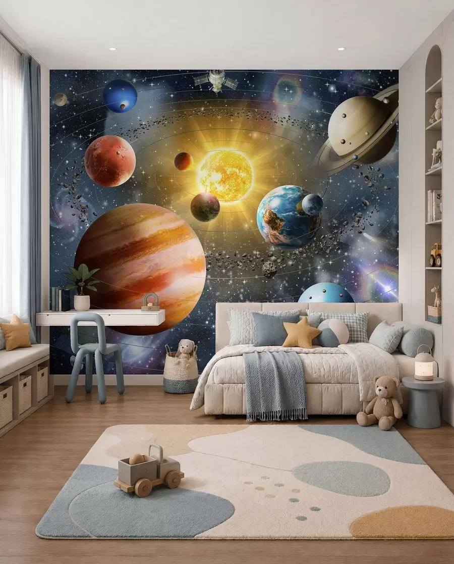 Fotobehang Reis tussen planeten I u97222d1
