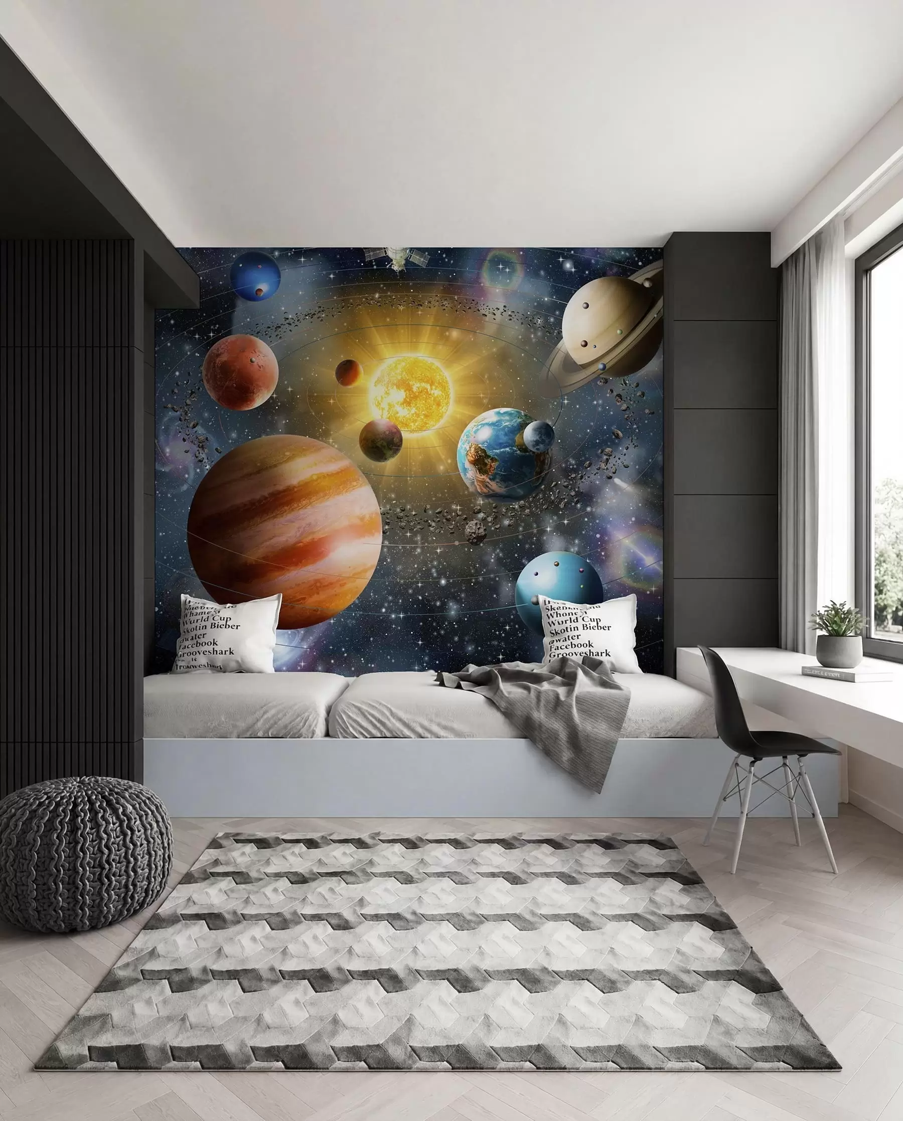 Fotobehang Reis tussen planeten I u97222d1