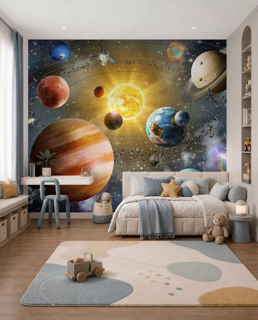 Fotobehang Reis tussen planeten II u97222d2